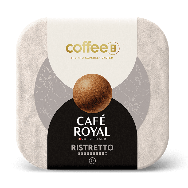 Ristretto
Italienisch, stark und temperamentvoll.
Mit den Geschmacksnoten Barrique, Lakritz und Rauchmandel.