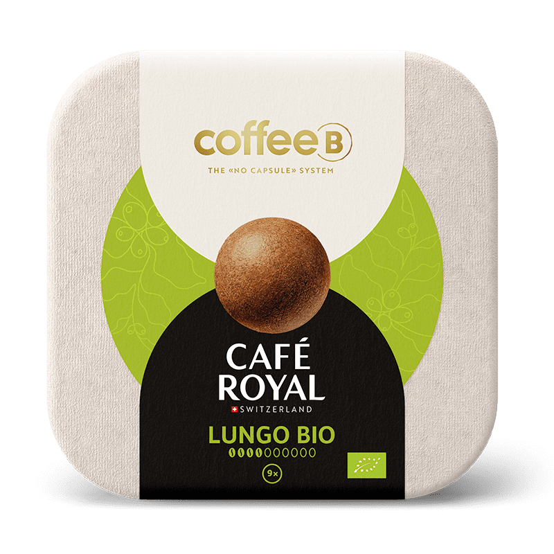 Lungo Bio
Ausgewogen, erfrischend und fein.
Mit den Geschmacksnoten Citrus, Getreide und Melisse.