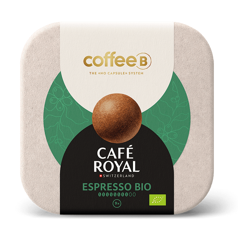Espresso Bio
Ausgewogen, intensiv und würzig.
Mit den Geschmacksnoten Cassis, Karamell und Pfeffer.